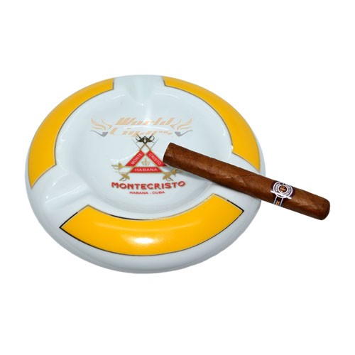 Cinzeiro P/Charuto em Porcelana P/3 - Montecristo