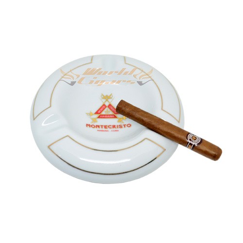 Cinzeiro P/Charuto em Porcelana P/3 - Montecristo