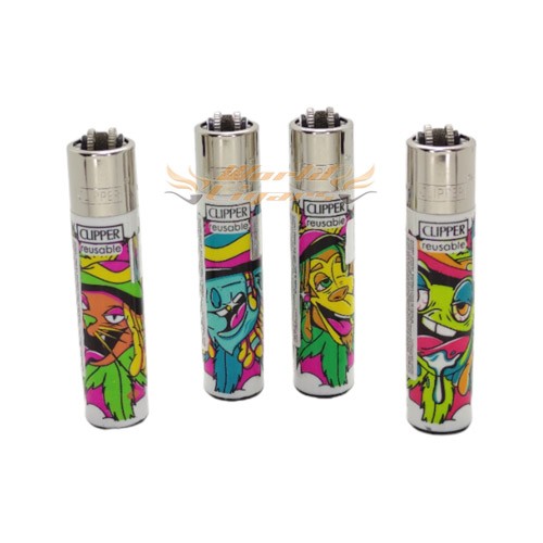 Isqueiro Clipper Grande Collection - Animal Leaves