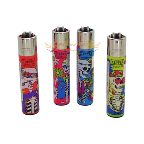Isqueiro Clipper Grande Collection - Hippie Theme1