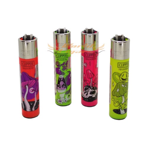 Isqueiro Clipper Grande Collection - Melting Psycho