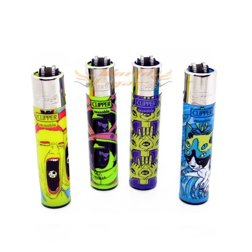 Isqueiro Clipper Grande Collection Unidade - Psyco Repeat