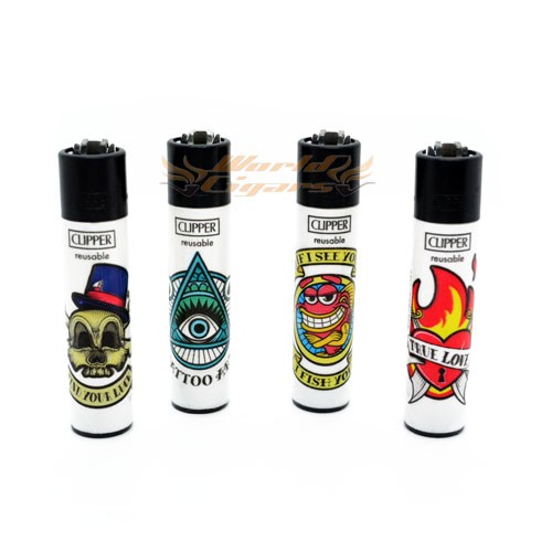 Isqueiro Clipper Grande Collection Unidade - Tatoo