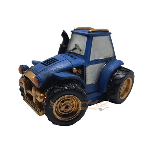 Cofrinho Trator Pequeno - Azul