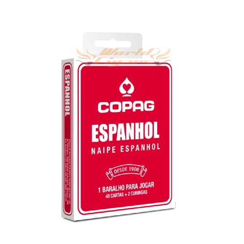 Baralho Copag Espanhol - Vermelho