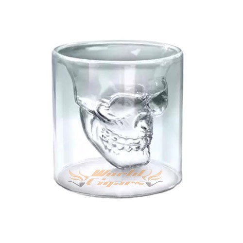 Copo Caveira em Vidro Mini 20ml