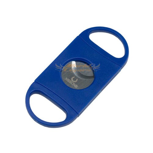 Cortador de Charuto Lamina Dupla Nerone Azul