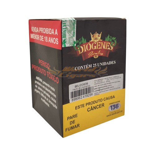Diogenes Puentes Premium Belicosos Ring 50 - Maço C/25
