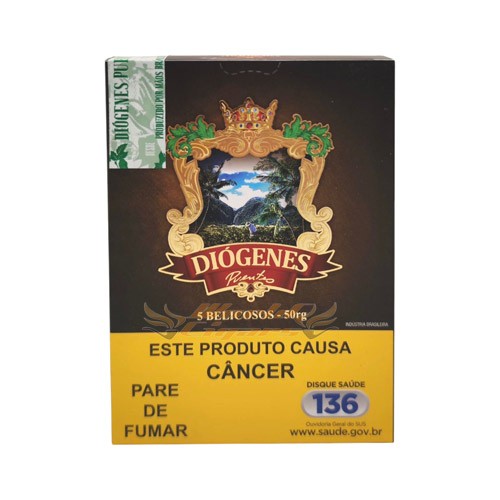 Diogenes Puentes Premium Belicosos Ring 50 - Petaca C/5