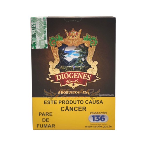 Diogenes Puentes Premium Robusto Ring 52 - Petaca C/5