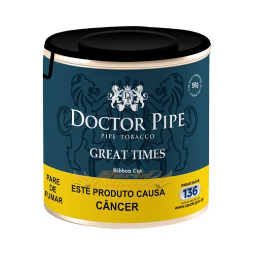 P/Cachimbo Doctor Pipe Lata 50g - Escolha o Aroma