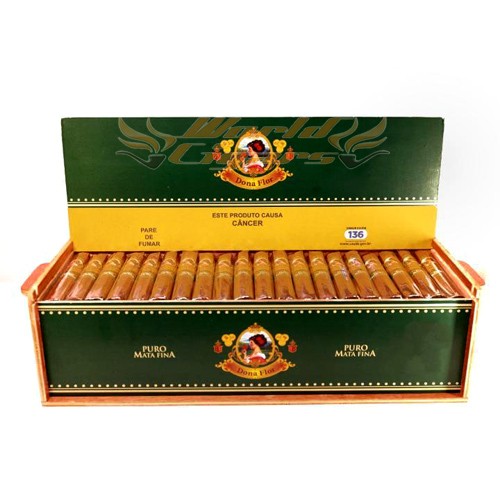Dona Flor Robusto Puro Mata Fina Caixa C/100