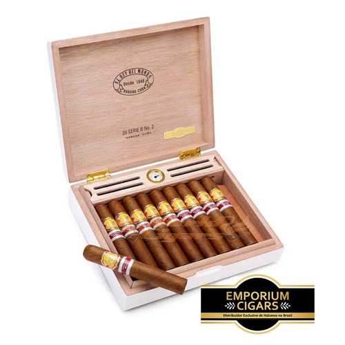 El Rey Del Mundo Serie B No. 2 Brasil - Umidor Especial Cx C/20