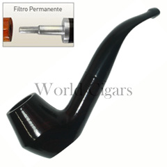 Cachimbo Elite IV Curvo - Escuro Piteira Escura
