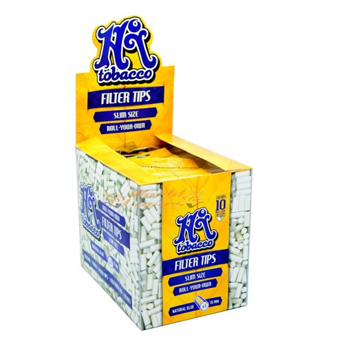 Filtro Hi Tobacco Slim 6mm CAIXA C/10