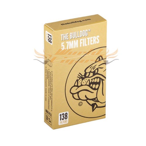 Filtro P/Cigarro Bulldog Biodegrad�vel Extra Slim 5,7mm C/138