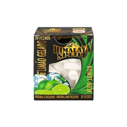 Filtro Himalaya Spliff Regular 8mm C/30 - Escolha o aroma