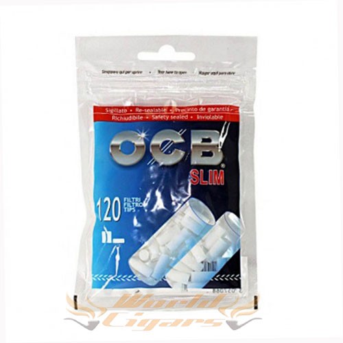 Filtro P/Cigarro OCB Slim 6mm C/120