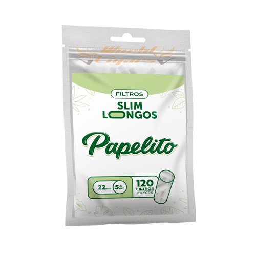 Filtro Papelito Extra-Slim 5,3mm LONGO C/120