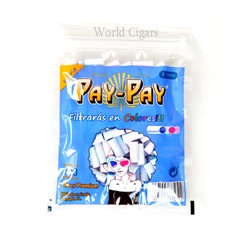 Filtro P/Cigarro Pay-Pay Slim Colors 6mm C/120