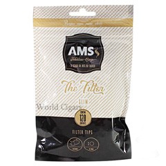 Filtro P/Cigarro Ams The Filter Slim 6mm C/130