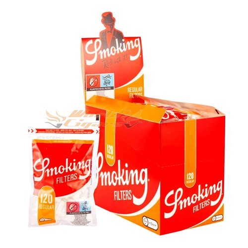 Filtro P/Cigarro Smoking Regular Caixa C/25