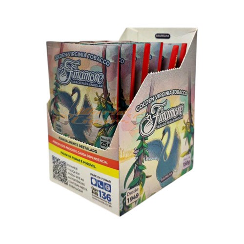 P/Enrolar Finamore Golden Virginia Baunilha 25g Cx C/06