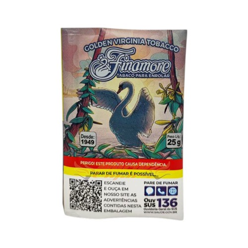 P/Enrolar Finamore Golden Virginia Baunilha 25g