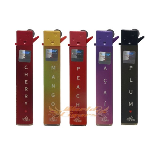 Isqueiro Firestar Chama Normal - Fruits Glow GW07F-G
