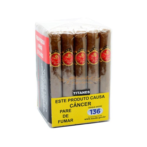 Flor de la Vega Titanes (Double Robustos) Ma�o C/25