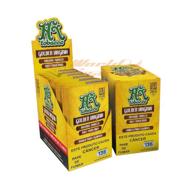 hi tobacco lata P/Enrolar Hi Tobacco Golden Virginia LATA 80g