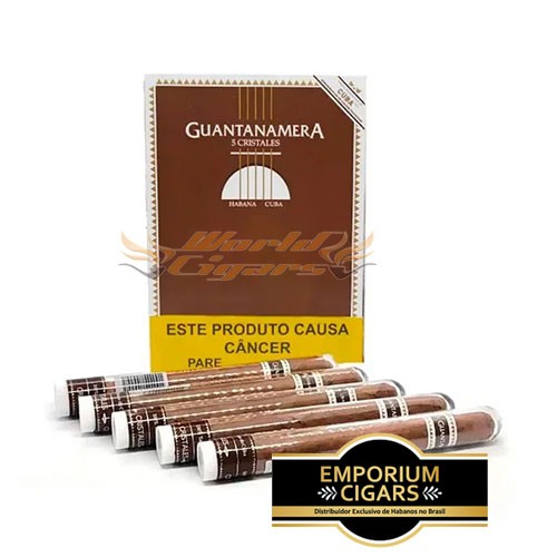 Guantanamera Cristales Tubo Acrílico - Caixa C/5