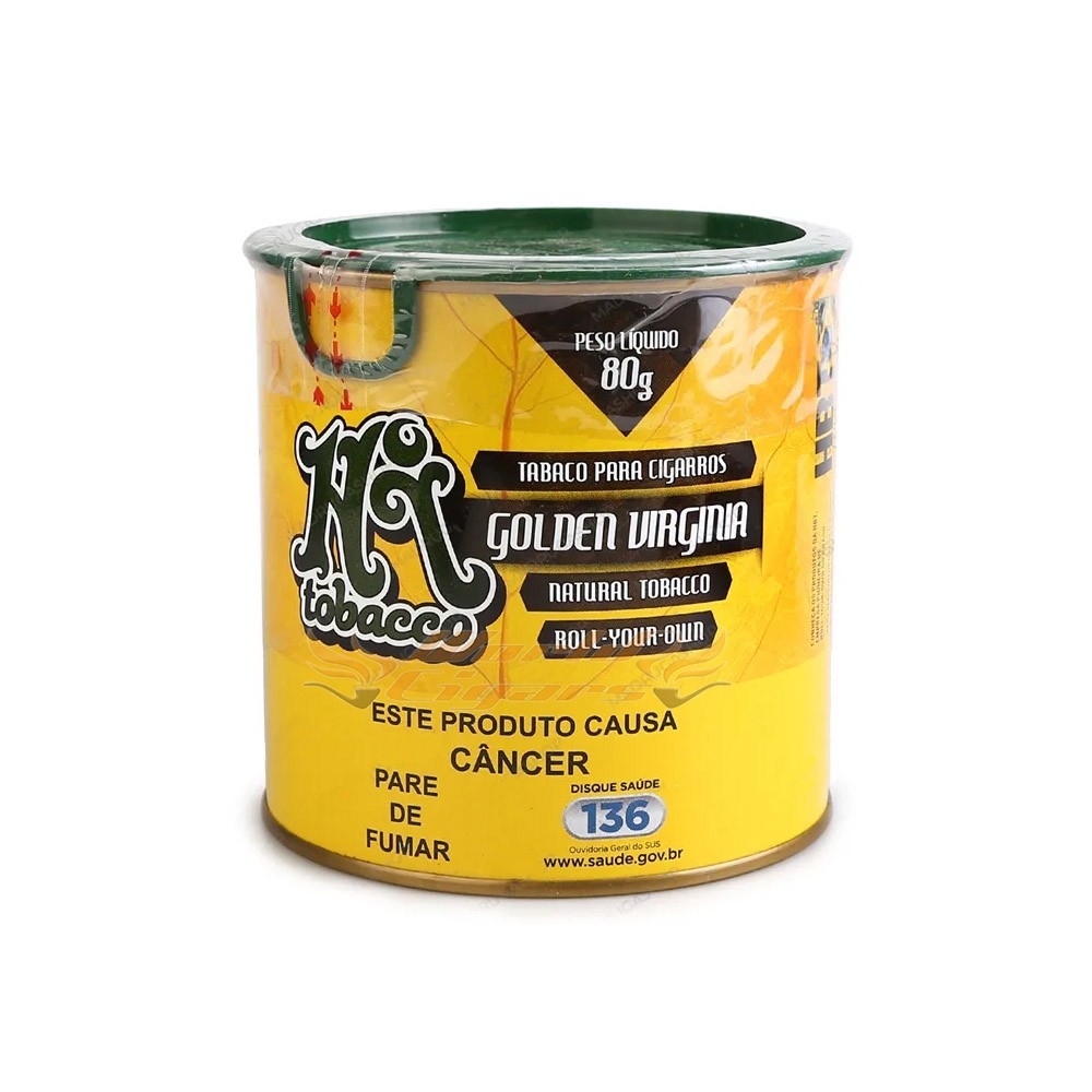 hi tobacco P/Enrolar Hi Tobacco Golden Virginia LATA 80g