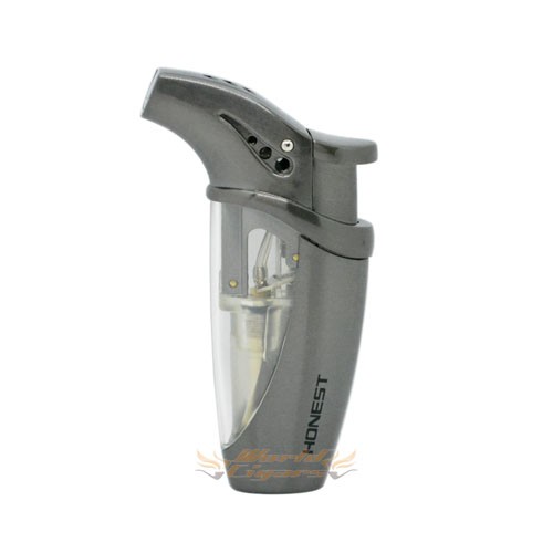 Isqueiro Ma�arico Honest BCZ262 Grafite - Transparente