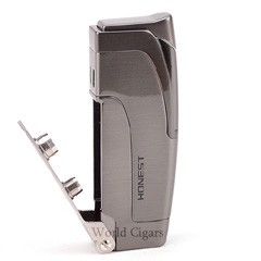 Isqueiro Ma�arico Honest C/2 Furadores BCZ107 - Cor Grafite