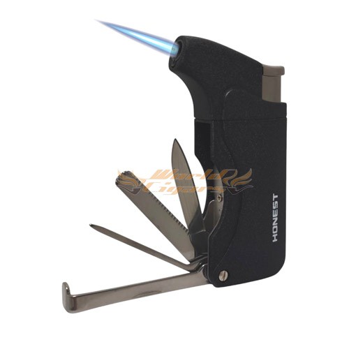 Isqueiro Ma�arico Honest para Cachimbo BCZ241 - Cor Preto