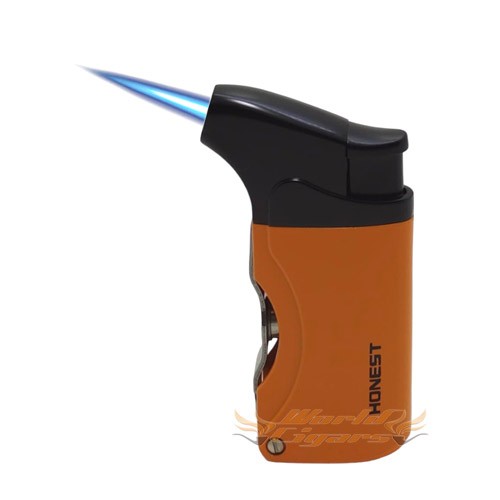 Isqueiro Ma�arico Honest C/Furadores BCZ241 - Cor Amarelo