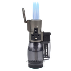 Isqueiro Ma�arico Honest 3 Chamas BCZ725 - Fume