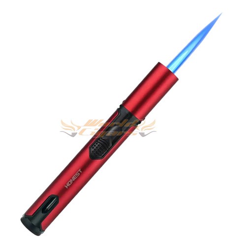 Isqueiro Maçarico Honest 1 Chama BCZ753 - Vermelho