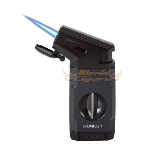 Isqueiro Ma�arico Honest C/Cortador BCZ803 - Cor Preto