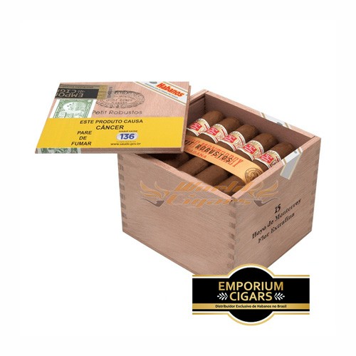 Hoyo de Monterrey Petit Robustos - Caixa C/25