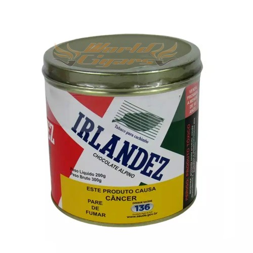 P/Cachimbo Irlandez Chocolate Alpino Lata 200g