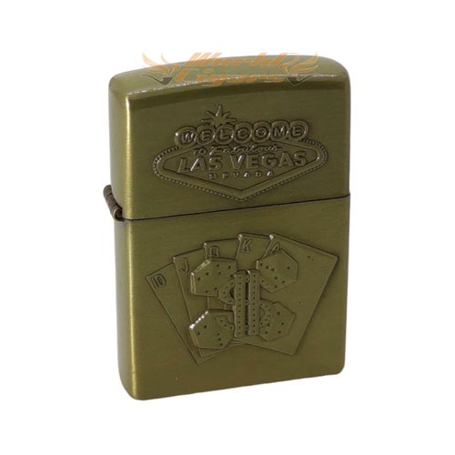 Isqueiro a Fluido Bohai - Las Vegas