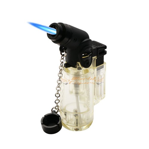 Isqueiro Ma�arico 1 Chama Torch Nerone - Clear