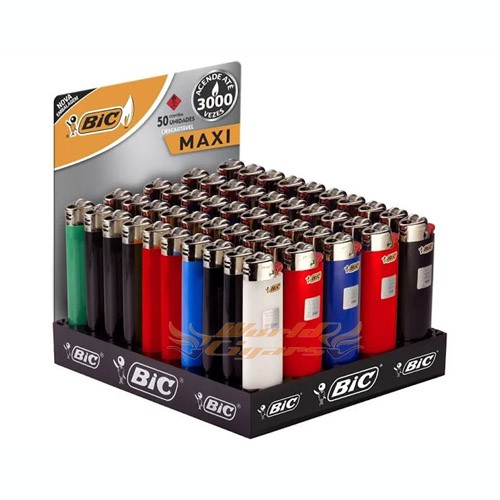 Isqueiro Bic Maxi - Bandeja C/50