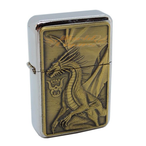 Isqueiro a Fluido Earth - Dragon