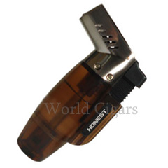 Isqueiro Ma�arico Honest 2 Chamas BCZ304 - Marrom