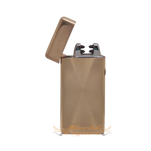 Isqueiro Eletrônico Plasma USB - Dourado