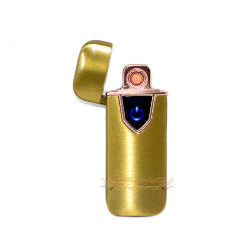Isqueiro Eletrônico USB - Dourado