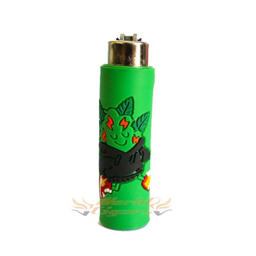 Isqueiro Puff Emborrachado - Verde Cozy
